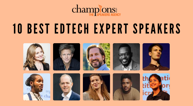 10 Best EdTech Speakers To Hire For Your Next Event